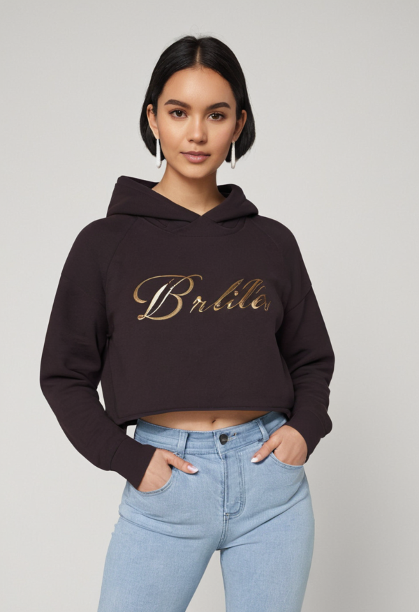 Women’s Cropped Hooded Sweatshirt